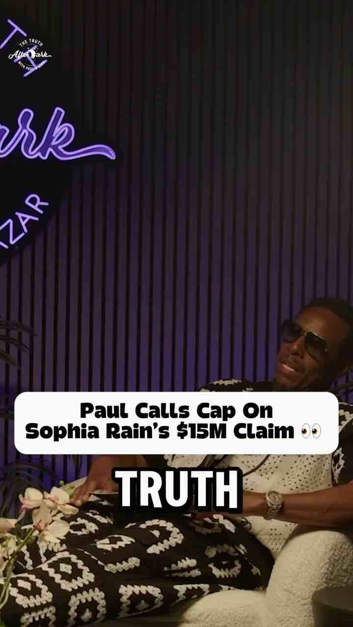 Onlyfans model Sophia Rain claimed NBA player offered her 15M$ to take her virginity, Paul Pierce says that’s a lie